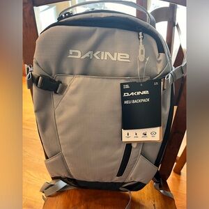 Dakine Heli Backpack in Gray and Black